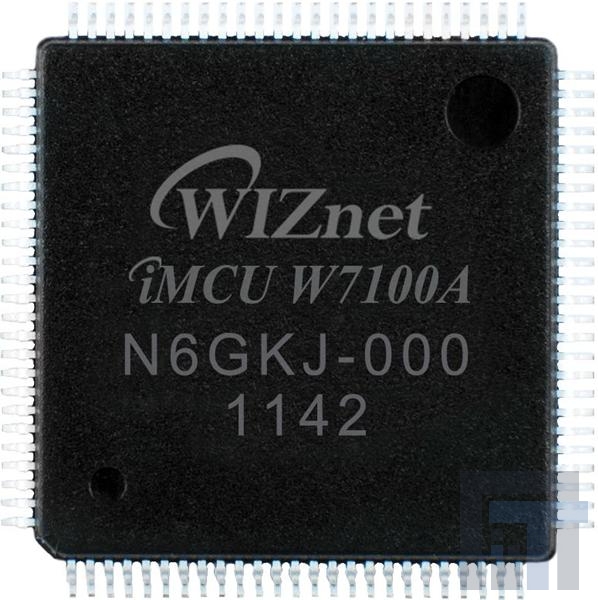 w7100a 8-битные микроконтроллеры 8051 CORE+HARDWIRED TCP/IP+MAC+PHY