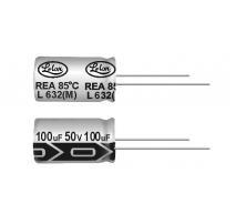 REA100M2CBK-1012P Алюминиевые электролитические конденсаторы с выводами 160V 10uF 20% 10x12.5mm