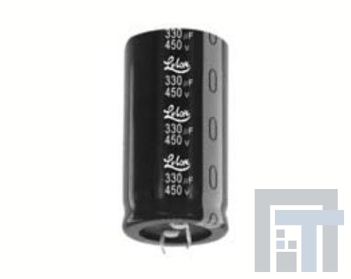 LSR331M2W--A3045 Алюминиевые электролитические конденсаторы с жесткими выводами 330uF 450V 20% 2-PIN