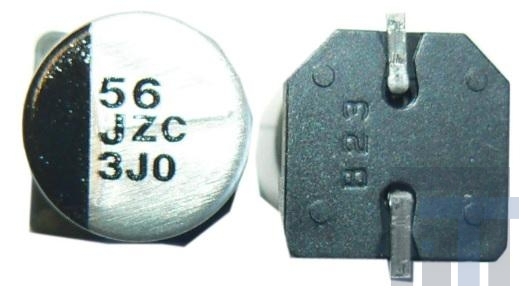 HZC106M050C12T-F Алюминиевые конденсаторы с органическим полимером 10uF 50 Volts 20%