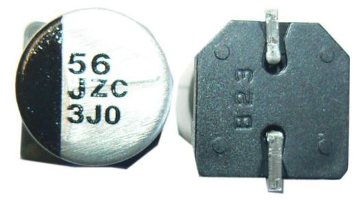 HZC227M025F24T-F Алюминиевые конденсаторы с органическим полимером 220uF 25 Volts 20%