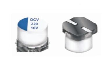 OCV151M0JTR-0607 Алюминиевые конденсаторы с органическим полимером 6.3V 150uF 20% SMD Polymer 6.3x7