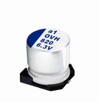 OVH182M0GTR-1010 Алюминиевые конденсаторы с органическим полимером 4V 1800uF 20% SMD Polymer 10x9.9