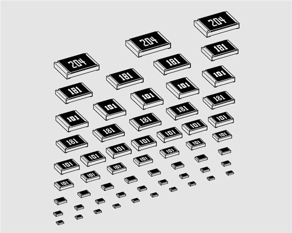 RVC63K1005FTE Толстопленочные резисторы – для поверхностного монтажа 1W 10M Ohm 1% 800 Volts 100ppm