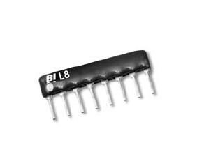 L081S102LF Резисторные сборки и массивы 1K OHM 8 PIN 2% LOW C-SIP