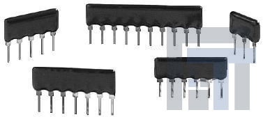 VTF1087SBX Резисторные сборки и массивы DIVIDER 2:1