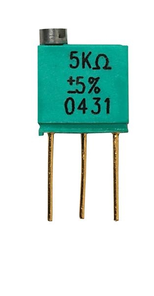 Y40532K00000J0L Подстроечные резисторы - сквозное отверстие 2Kohms 1/4w 5% 6.35mm sq seal