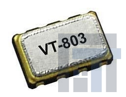 VT-803-EFE-2870-50M0000000 Термокомпенсированные кварцевые генераторы (TCXO) 50MHz 280ppb 3.3Volt -40 to 85C