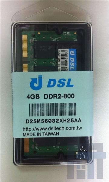 MMM-3025-DSL DIMM / SO-DIMM / SIMM DDR2-800 4GB 200PIN SODIMM