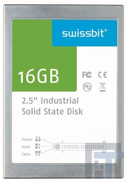 SFPA16GBQ1BO4TO-C-QT-243-STD Твердотельные накопители (SSD) 16GB IND PATA SSD SLC P120 STD TEMP
