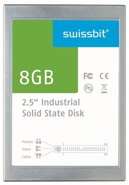 SFPA8192Q1BO2TO-C-QT-243-STD Твердотельные накопители (SSD) 8GB IND PATA SSD SLC P120 STD TEMP