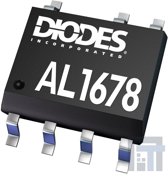AL1678-08BS7-13 Драйверы систем светодиодного освещения Offline LED Driver High PFC w/ EMI