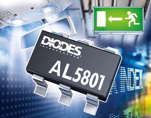 AL5801W6-7 Драйверы систем светодиодного освещения 100V ADJ LED Driver N-Ch MOS 350mA