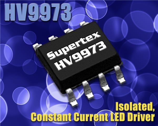HV9973LG-G Драйверы систем светодиодного освещения LED Driver, PWM Dim. , Isolated, Primary