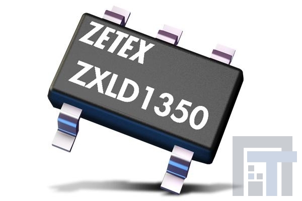 ZXLD1350ET5TA Драйверы систем светодиодного освещения 7-30V Input 350mA w/Internal Switch