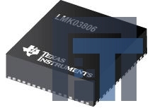 LMK03806BISQX-NOPB Тактовые генераторы и продукция для поддержки Ultra Low Jitter Clock Gen