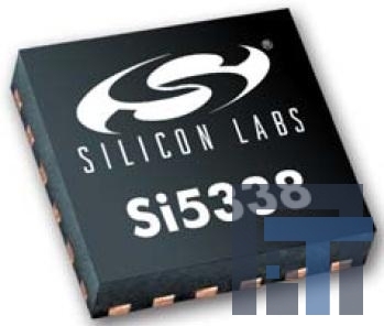 SI5338P-B-GM Тактовые генераторы и продукция для поддержки I2C-prgrmmbl clock generatr .16-350 MHz