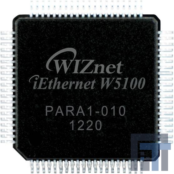 w5100 ИС, Ethernet 3-IN-1 ENET CONTR TCP/IP+MAC+PHY