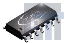 TLE7231G ИС переключателя электропитания – распределение электропитания 4 CH LW SIDE DRVR 5.5V .5/5mA