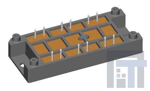 VUB160-16NOX Модули биполярных транзисторов с изолированным затвором (IGBT) Standard Rectifier Bridge+Brake Unit