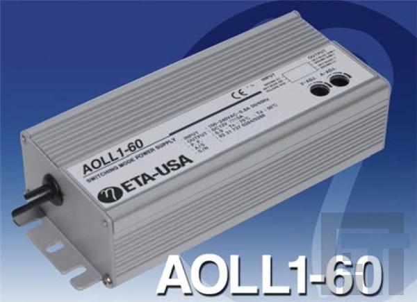 AOLL1-60-12AD Блоки питания для светодиодов 60W 12V 6.4A LED Driver Adj Output