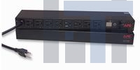 AP7900 Блоки бесперебойного питания (UPS) Rack PDU, Switched, 1U, 15A, 100/120V, (8)5-15