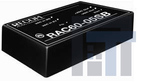RAC60-05SB Импульсные источники питания 60W AC/DC 4kV REG 90-264Vin 5Vout