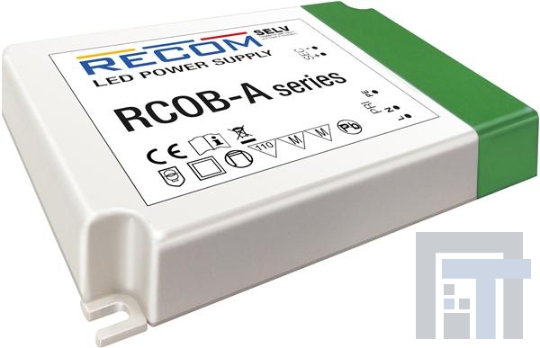 RCOB-1050A Блоки питания для светодиодов 46W 198-264Vin 6-44Vin 0-1.05A Dim