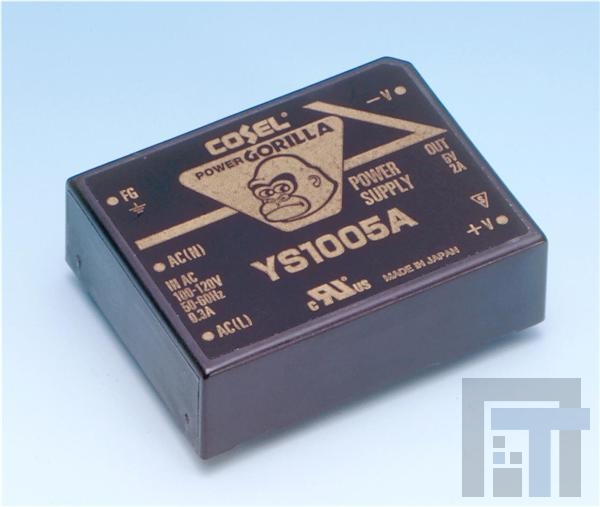 YS1005A Модули питания переменного/постоянного тока 10W 5V 2A Board mount AC/DC