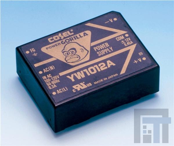 YW1012A Модули питания переменного/постоянного тока 10W 12V 0.45A Board mount AC/DC