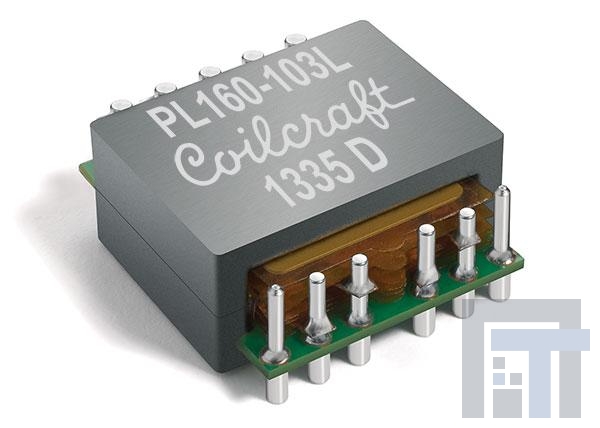 PL160-100L Аудио трансформаторы и трансформаторы сигналов PL160 160W 0.0147Ohm Planar Trnsfmr