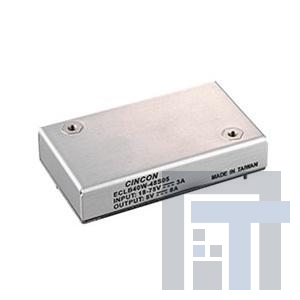 ECLB40W-24D12 Преобразователи постоянного тока в постоянный с изоляцией 40W 9-36 Vin DC/DC +/-12Vout +/-1.66A