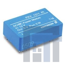 PKV3211PI Преобразователи постоянного тока в постоянный с изоляцией 5 Vdc 0.5A Iso Input 9-36V 2.5W