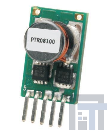 PTR08100WVD Преобразователи постоянного тока в постоянный без изоляции 10A 4.5V-14Vin Non- Iso Adj Pwr Module
