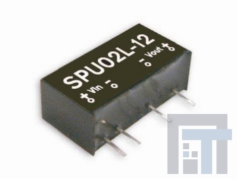 SPU02L-05 Преобразователи постоянного тока в постоянный с изоляцией 2W 5VIN 5VOUT
