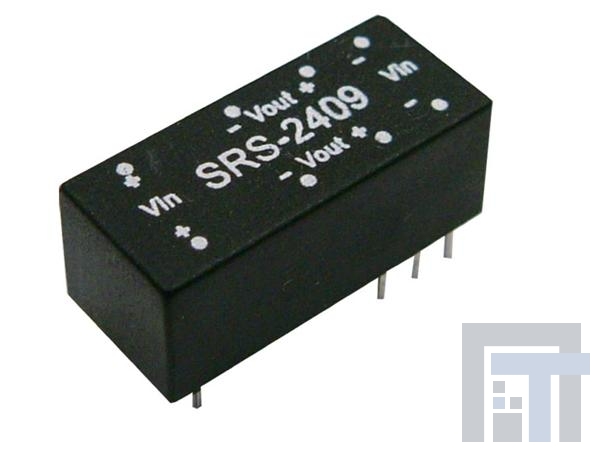 SRS-0505 Преобразователи постоянного тока в постоянный с изоляцией 0.5W 5V/0-100mA W/EMI FILTER
