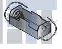 12BH111A-GR Контакты, защелки, держатели и пружины для цилиндрических батарей 1