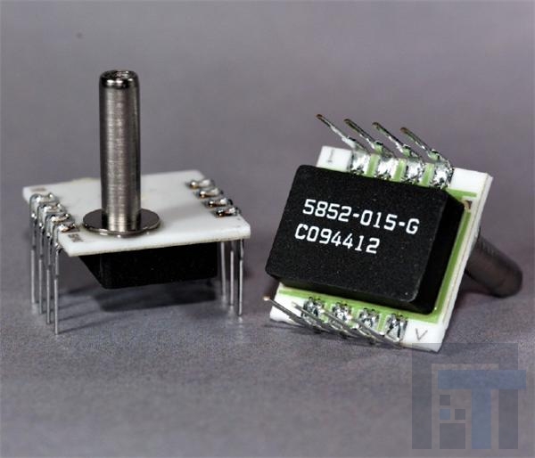 SM5852-003-D-3-LR Датчики давления для монтажа на плате Amp'd, Signal Cond'd 0.3PSI Differential