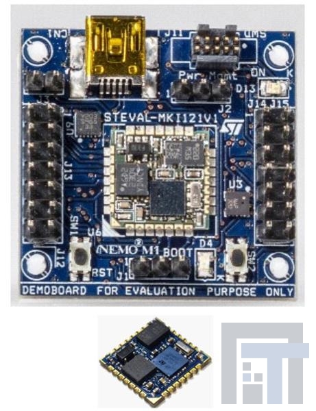 STEVAL-MKI121V1B Инструменты разработки многофункционального датчика INEMO-M1 Discovery bundle