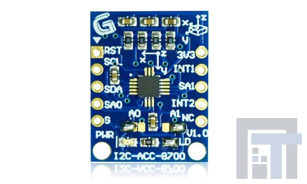 I2C-ACC-8700 Акселерометры 3-axis linear accel and magnetometer