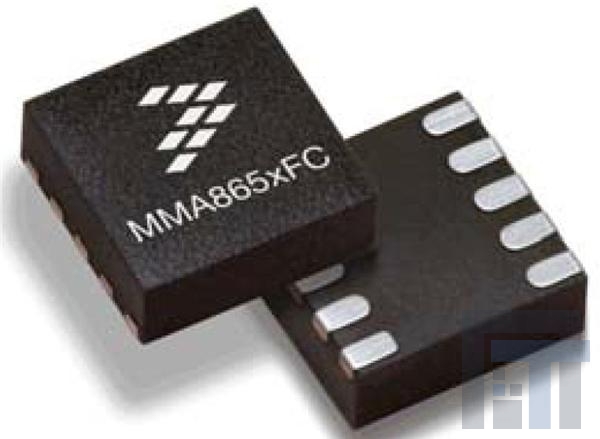MMA8653FCR1 Акселерометры 3-axis 2g/4g/8g 10 bit