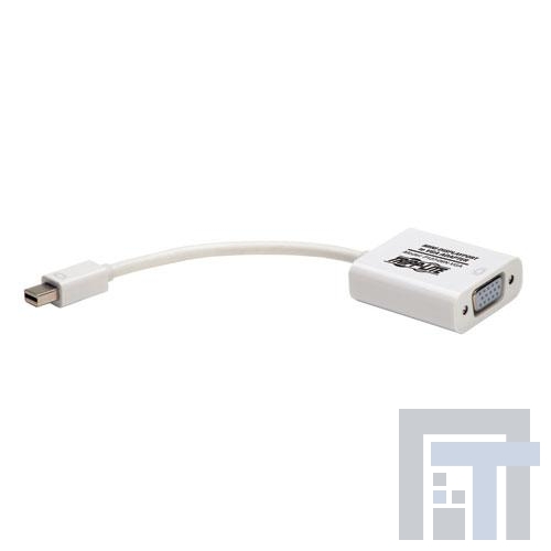 P137-06N-VGA Соединители HDMI, Displayport и DVI  Tripp Lite Keyspan 6 Inch Mini Displayport to VGA Adapter 6