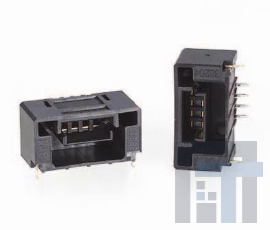 38204-62S3-000PL Проводные клеммы и зажимы 4P BRDMNT CC LINK STRAIGHT BLACK