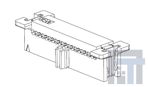 45130-010030 Проводные клеммы и зажимы 30P, .050