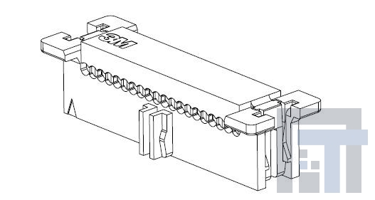 45130-020030 Проводные клеммы и зажимы 30P, .050