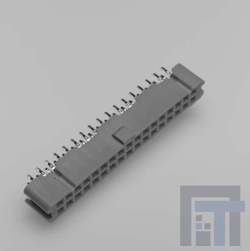 6840-4500PL Проводные клеммы и зажимы 40P STR PLRZD SKT