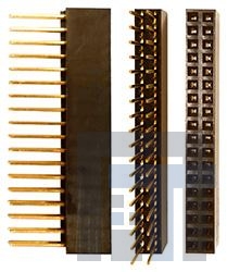 920-0103-01 Проводные клеммы и зажимы Qty 3 ea 2x18 Pin Stackable Headers