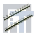 929400-01-03-RK Проводные клеммы и зажимы .100/.295 3 PIN HDR STR