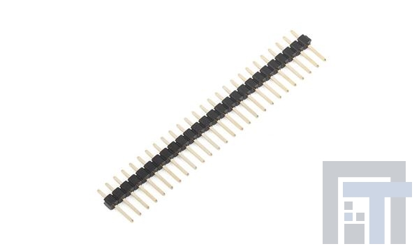 MIKROE-1316 Проводные клеммы и зажимы MALE PIN HEADER 1 X 26 PIN