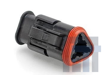 AT06-3S-MM03 Автомобильные разъемы 3 Pin Plug w/ Shrnk Bt & Red. Dia. Seal